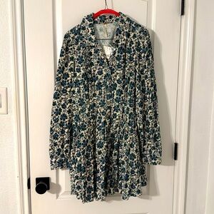 Free People River Spell pleated dress